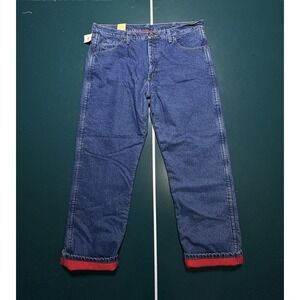 Wrangler Rugged Wear Thermal Jeans Thinsulate Insulation 3M Men's Size 38x30 NWT
